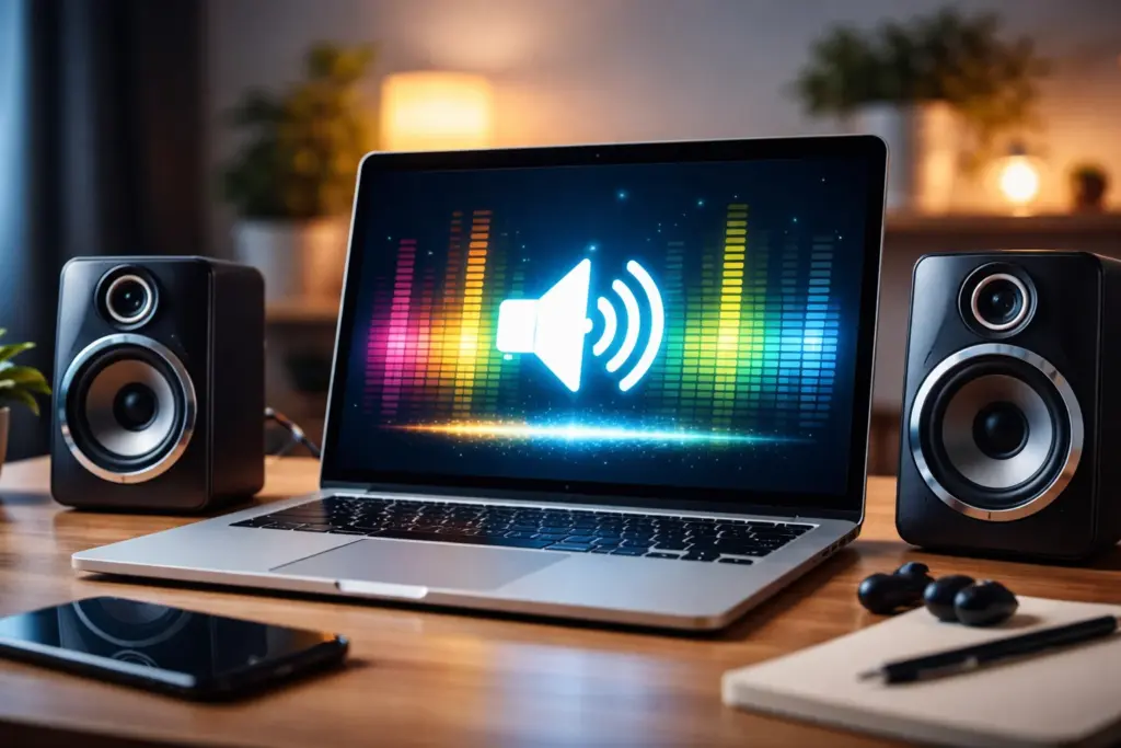 Como aumentar o volume do notebook