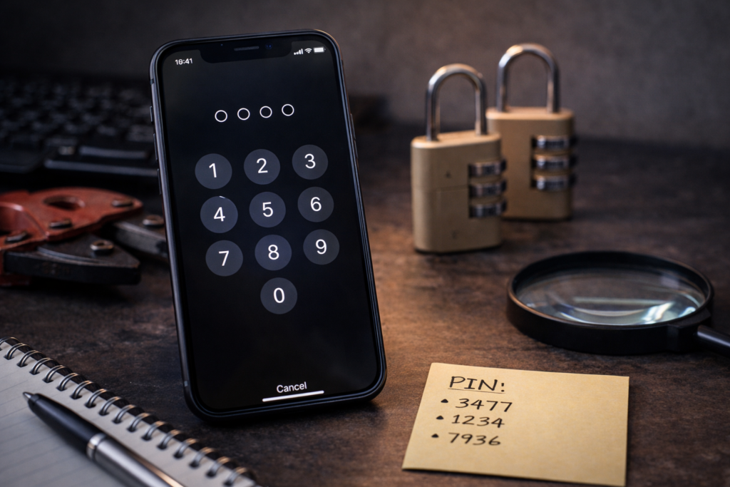Como descobrir o PIN do celular
